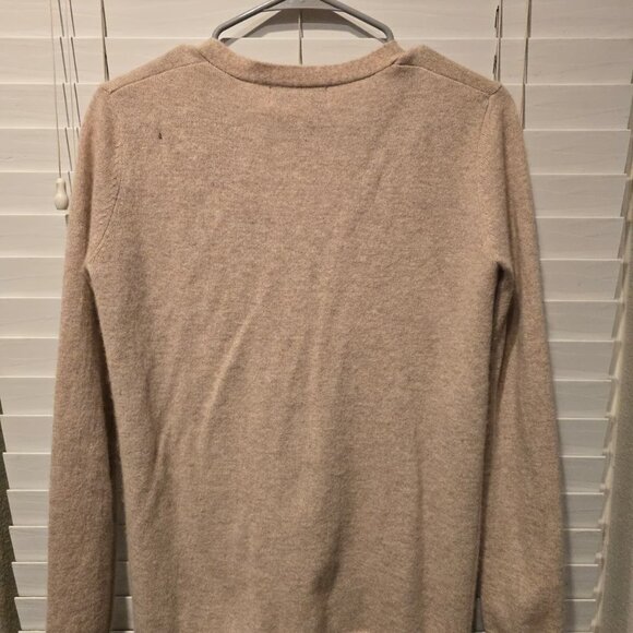 Magaschoni 100% Cashmere Cardigan – XS – Taupe/Beige - Picture 2 of 3